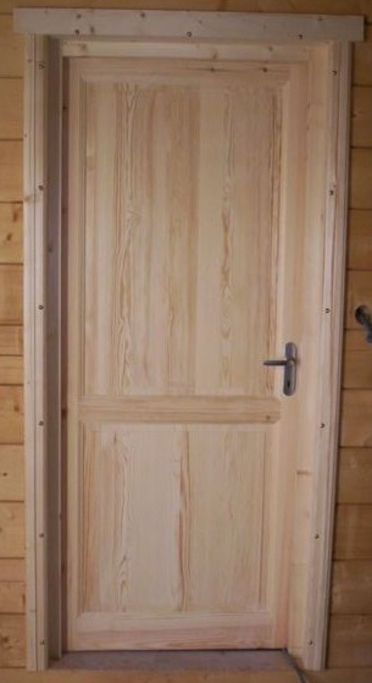 Porte d'intérieure en bois
