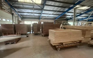 Fabrication de menuiseries bois sur mesure